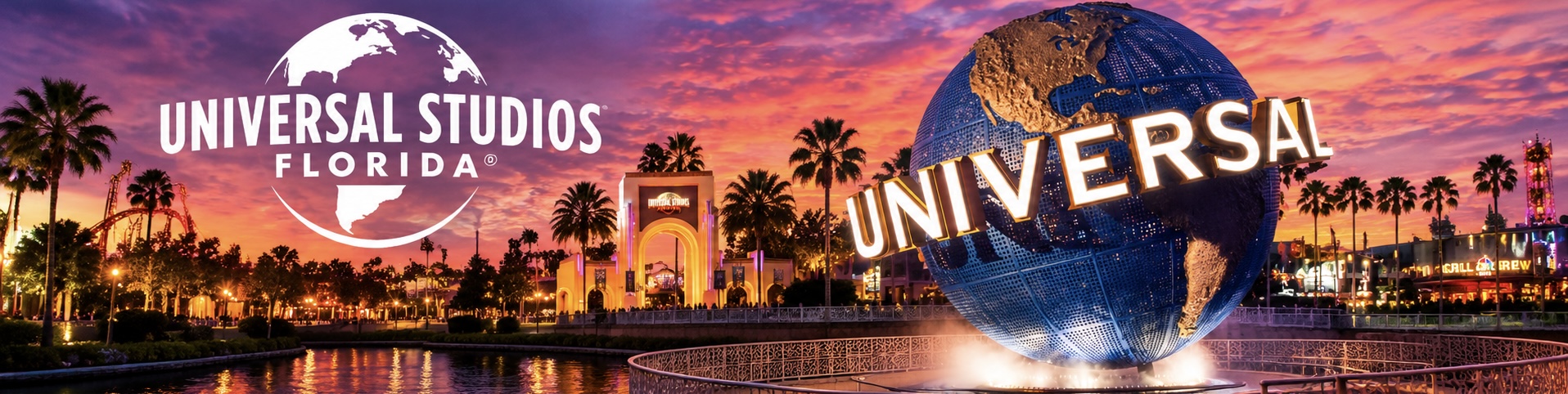 Universal Studios Florida park banner